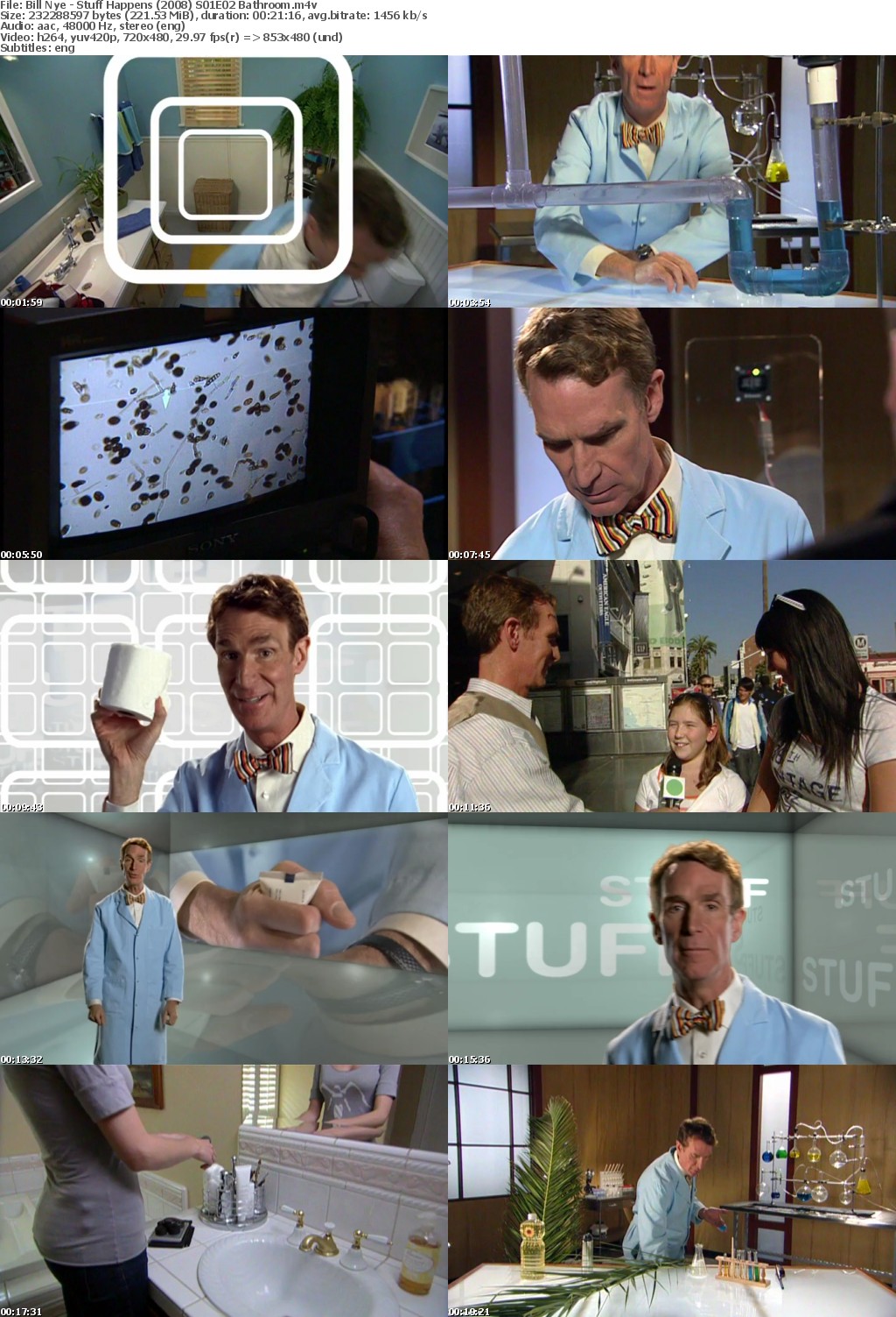 Stuff happens with Bill Nye (2008) DVDrip