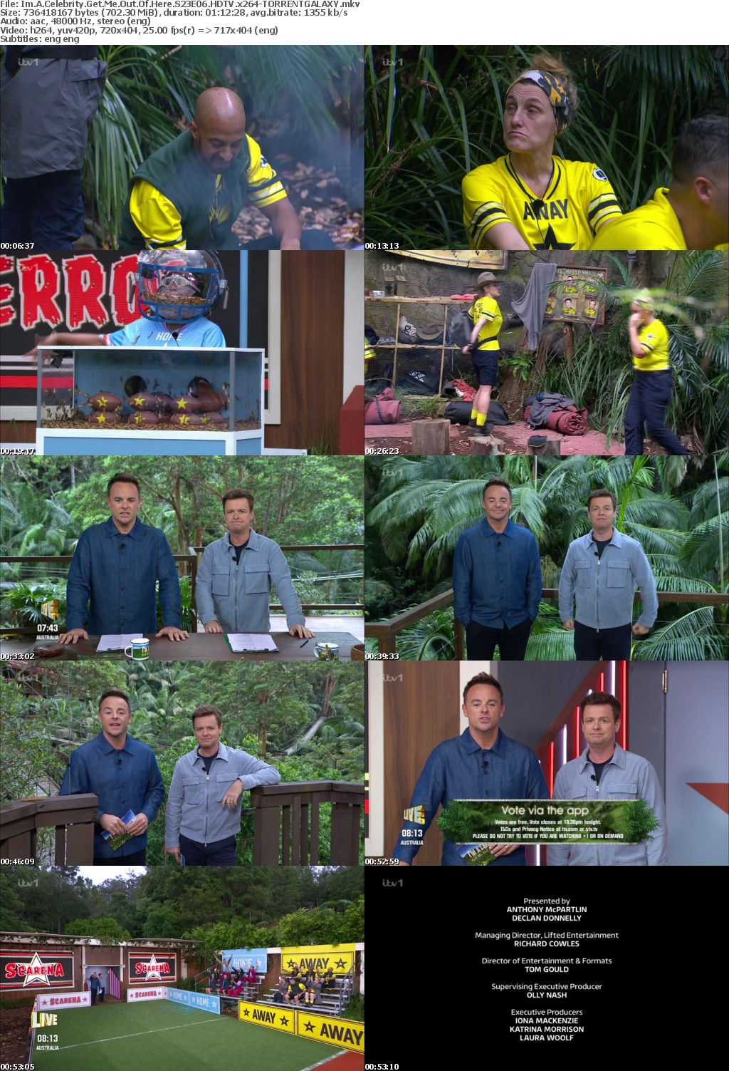 Im A Celebrity Get Me Out Of Here S23E06 HDTV x264-GALAXY