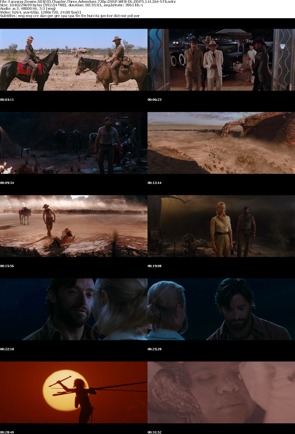 Faraway Downs S01E03 Chapter Three Adventure 720p DSNP WEB-DL DDP5 1 H 264-NTb