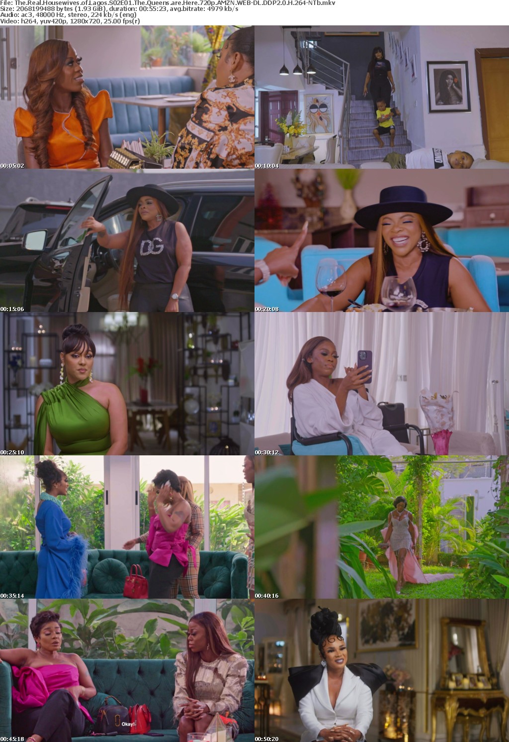 The Real Housewives of Lagos S02E01 The Queens are Here 720p AMZN WEB-DL DDP2 0 H 264-NTb