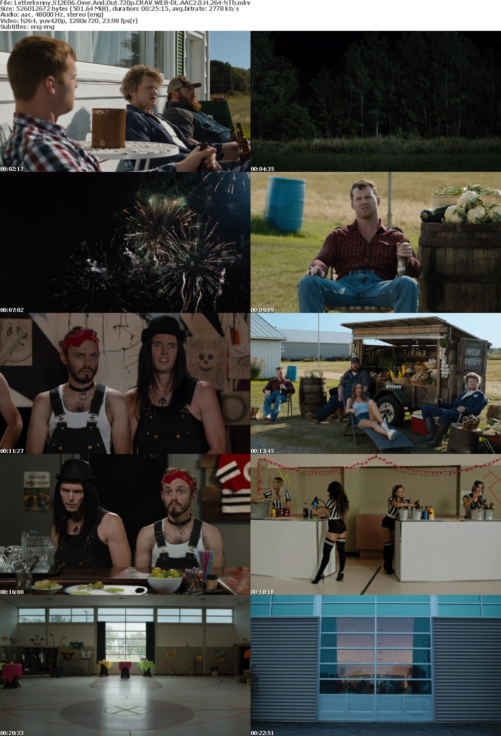 Letterkenny S12E06 Over And Out 720p CRAV WEB-DL AAC2 0 H 264-NTb