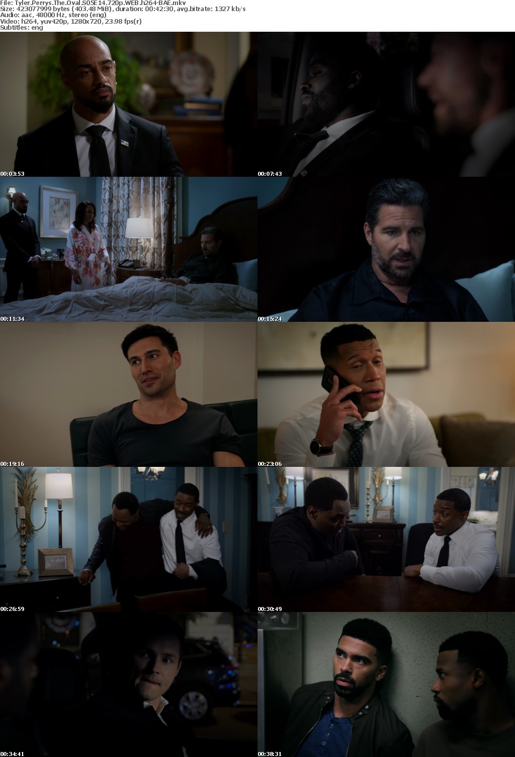 Tyler Perrys The Oval S05E14 720p WEB h264-BAE