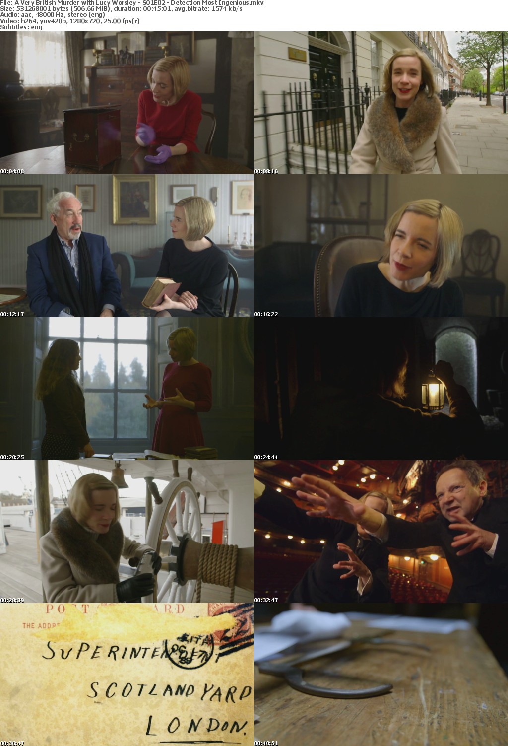 A Very British Murder with Lucy Worsley 2013 Season 1 Complete 720p WEB x264 i c