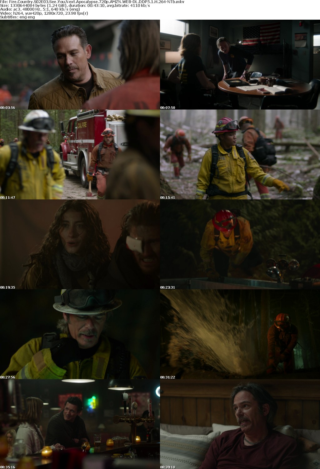 Fire Country S02E03 See You Next Apocalypse 720p AMZN WEB-DL DDP5 1 H 264-NTb