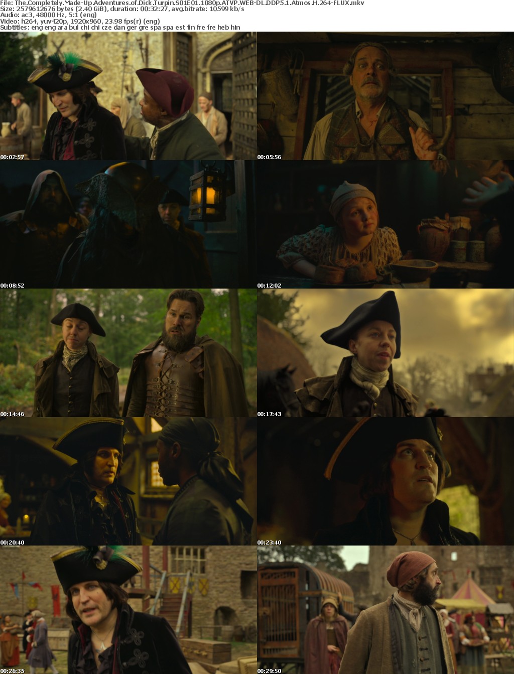 The Completely Made-Up Adventures of Dick Turpin S01E01 1080p ATVP WEB-DL DDP5 1 Atmos H 264-FLUX