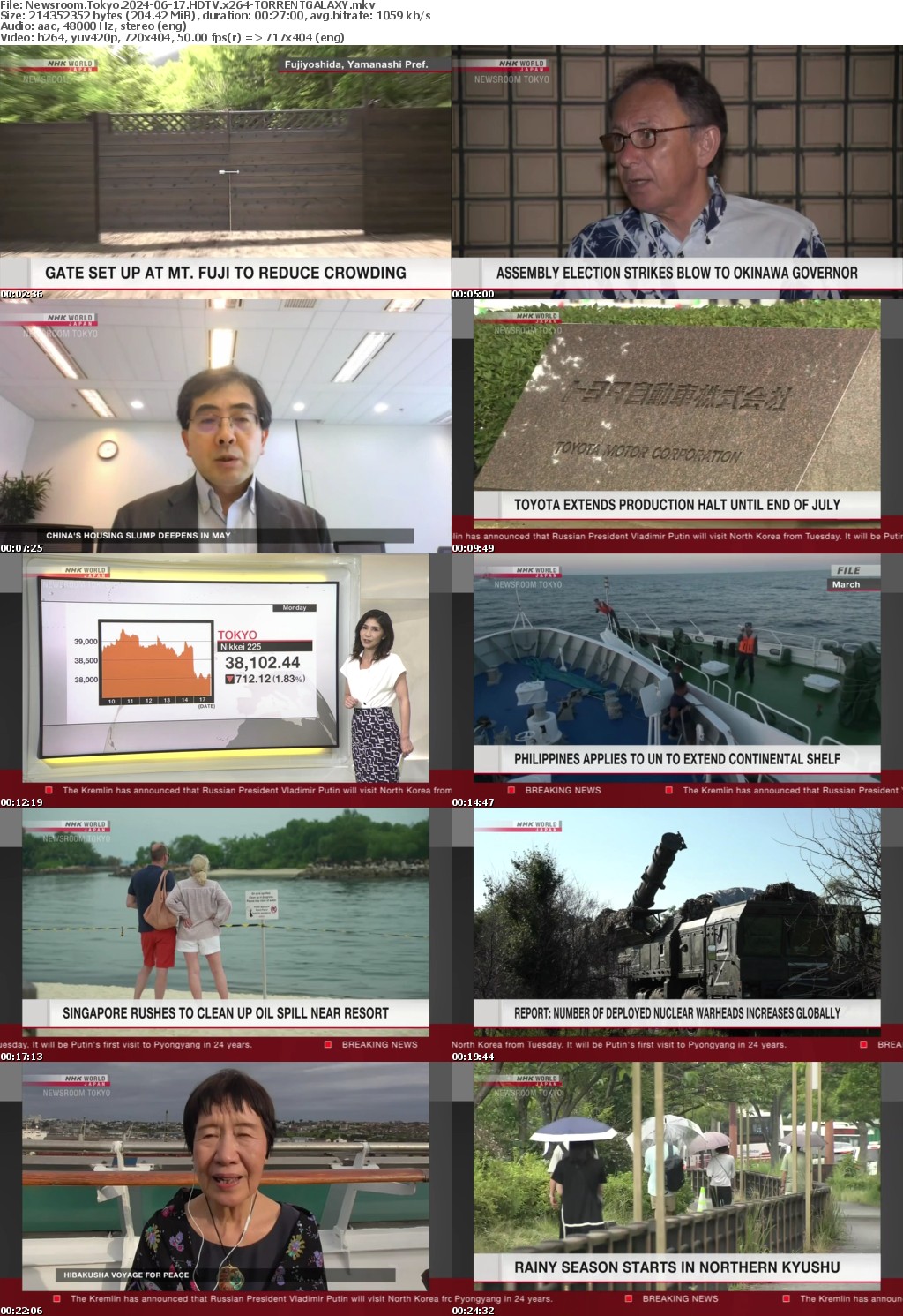 Newsroom Tokyo 2024-06-17 HDTV x264-GALAXY